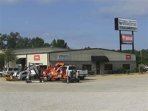 williams equipment rental tupelo ms